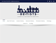 Tablet Screenshot of downtowndentist.com