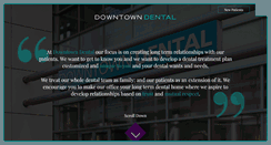 Desktop Screenshot of downtowndentist.ca